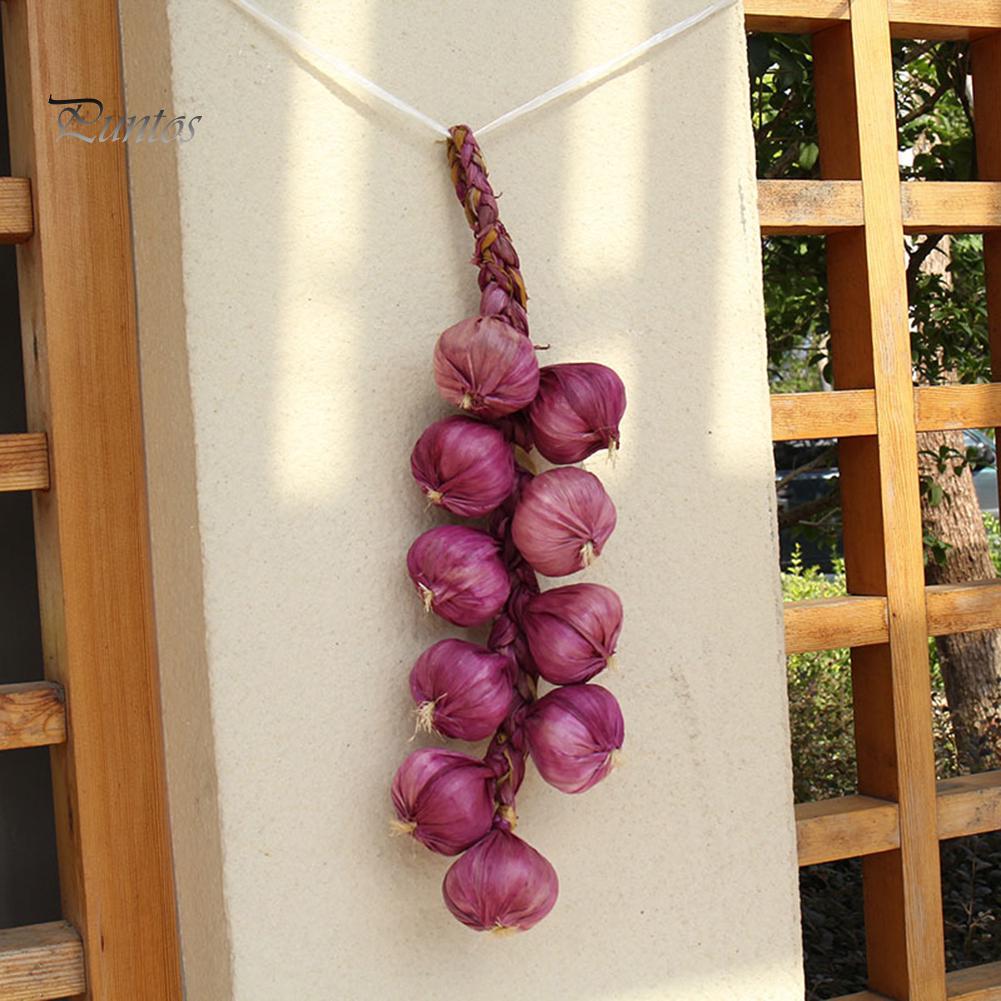 Home Decor Artificial Fruit Foam Vegetable Corn Pepper Garlic Hanging Photo Prop