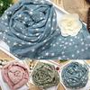 Girl's Kids Star Pentagram Warm Shawl Autumn Winter Gift Wraps Stole Soft Scarf