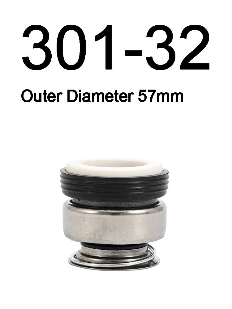 1PC of 301 Series 8 10 12 13 14 15 16 17 18 20 22 24-55mm Single Coil Spring Mechanical Shaft Seal For Circulation Water Pump