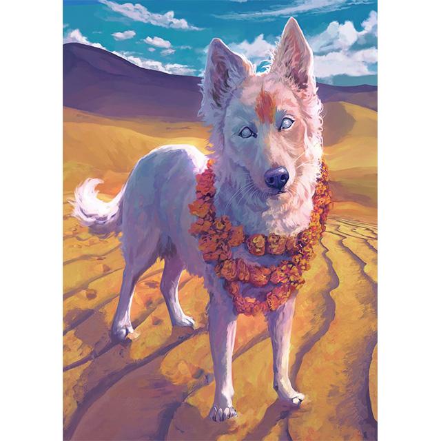 Fantasy Animals Water Fire Elemental Fusion Prints Poster Canvas Painting Modern Wall Art Picture Living Room Bedroom Home Decor