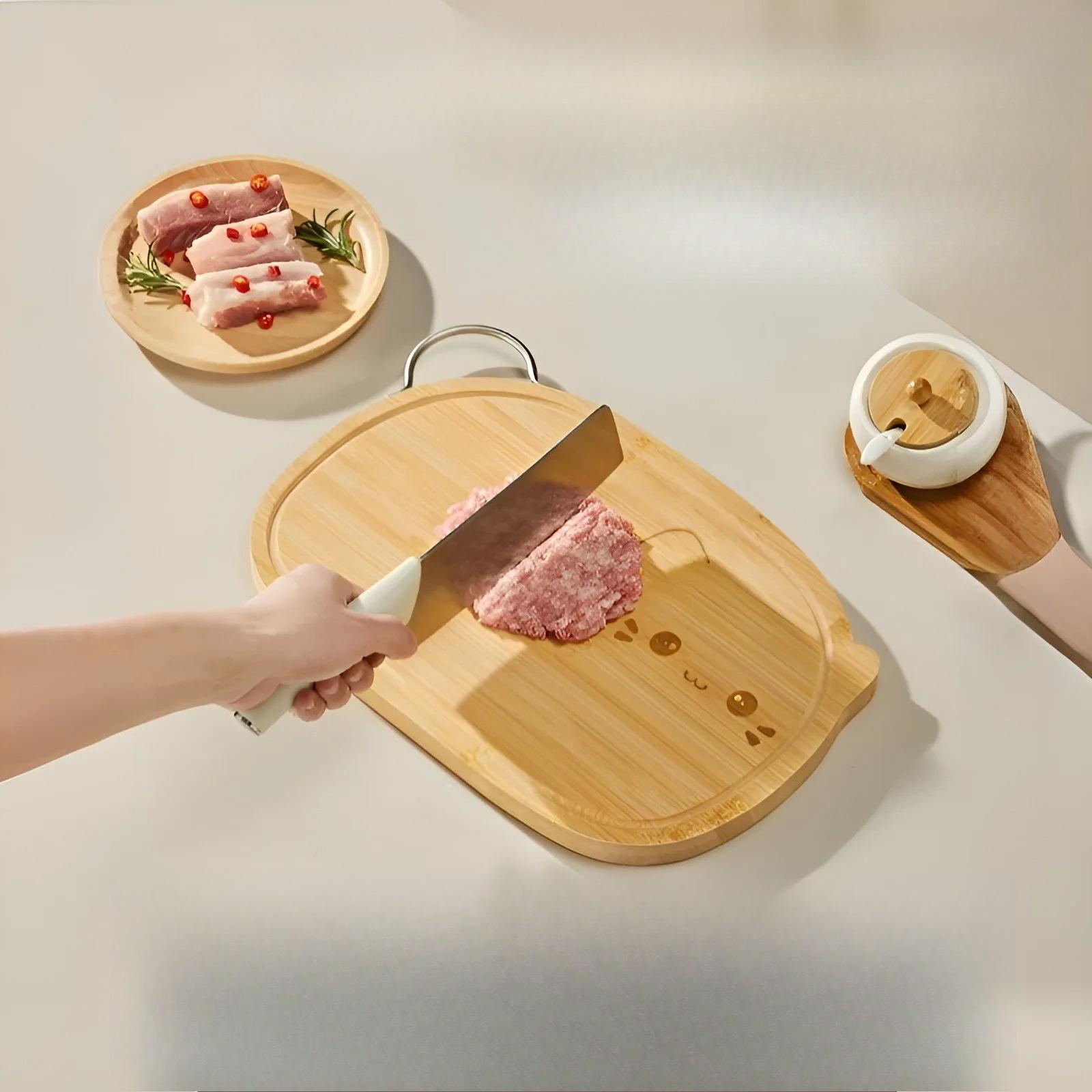 

разделочная доска бытовая антибактериальная и плеснестойкая разделочная доска из массива дерева кухонная доска