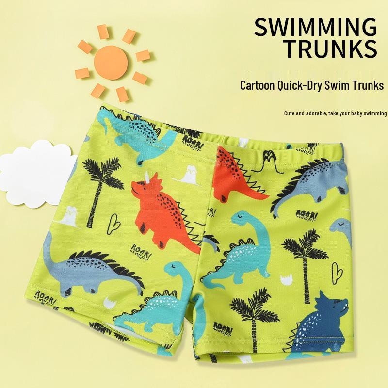 Bañador de Niño de Dibujos Animados, Pantalón Corto Cuadrado de Poliéster para Niños Pequeños y Medianos, Perfecto para la Playa y las Vacaciones