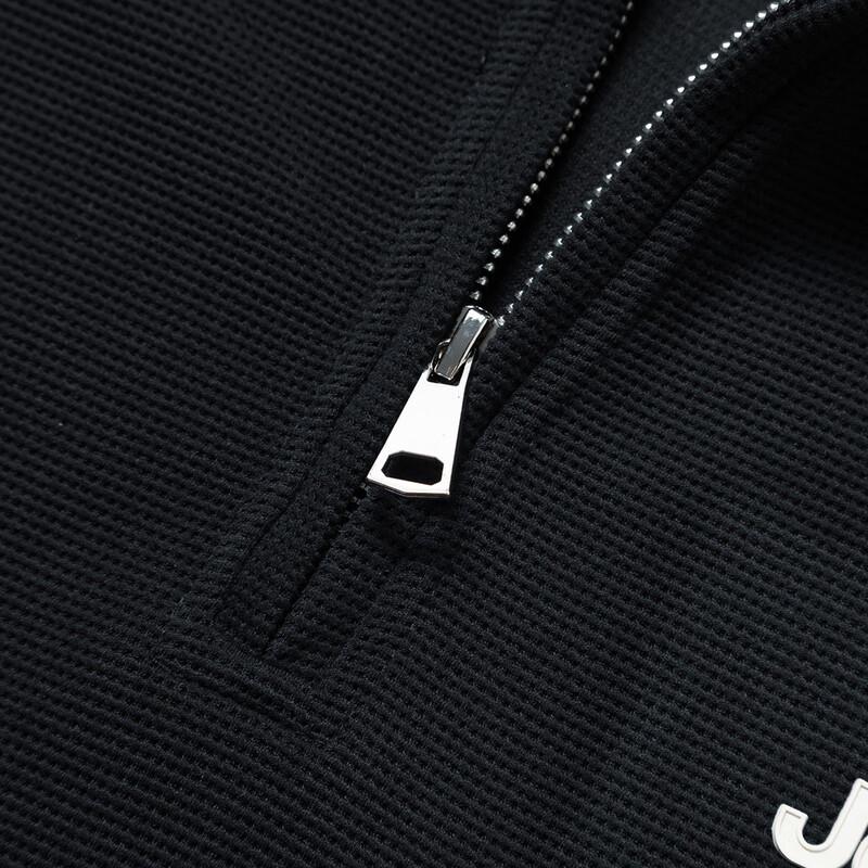 Jeep Men's Business Casual Polo Collar Long-Sleeve Sweatshirt