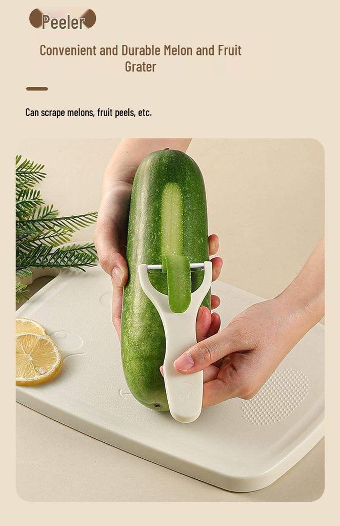 Multi-Functional Baby Food Cutting Board & Knife Set