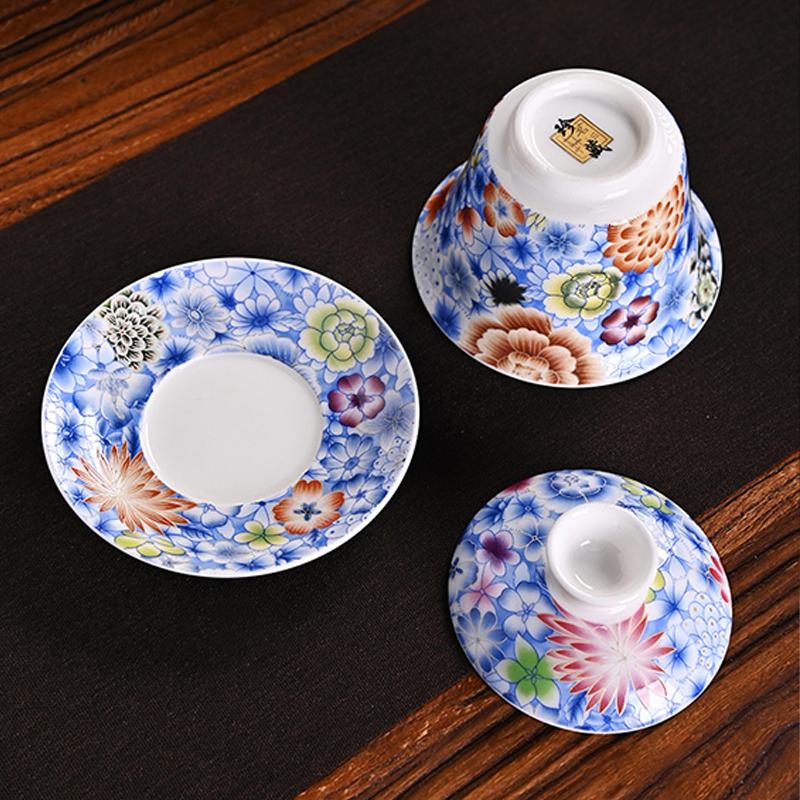 150ml Chinese Ceramic Tea Cup  Bone China Tea Sets Porcelain    Kungfu Tea Ceremony Teacup Teaware Travel Meditation Cups Gift