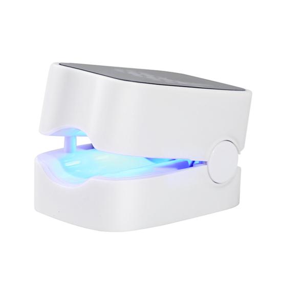 Nail Fungus Treatment Device with Time Display 7 Mins Quick Intense Treatment Rechargeable Nail Cleaning Care Device for Fingers And Toenails