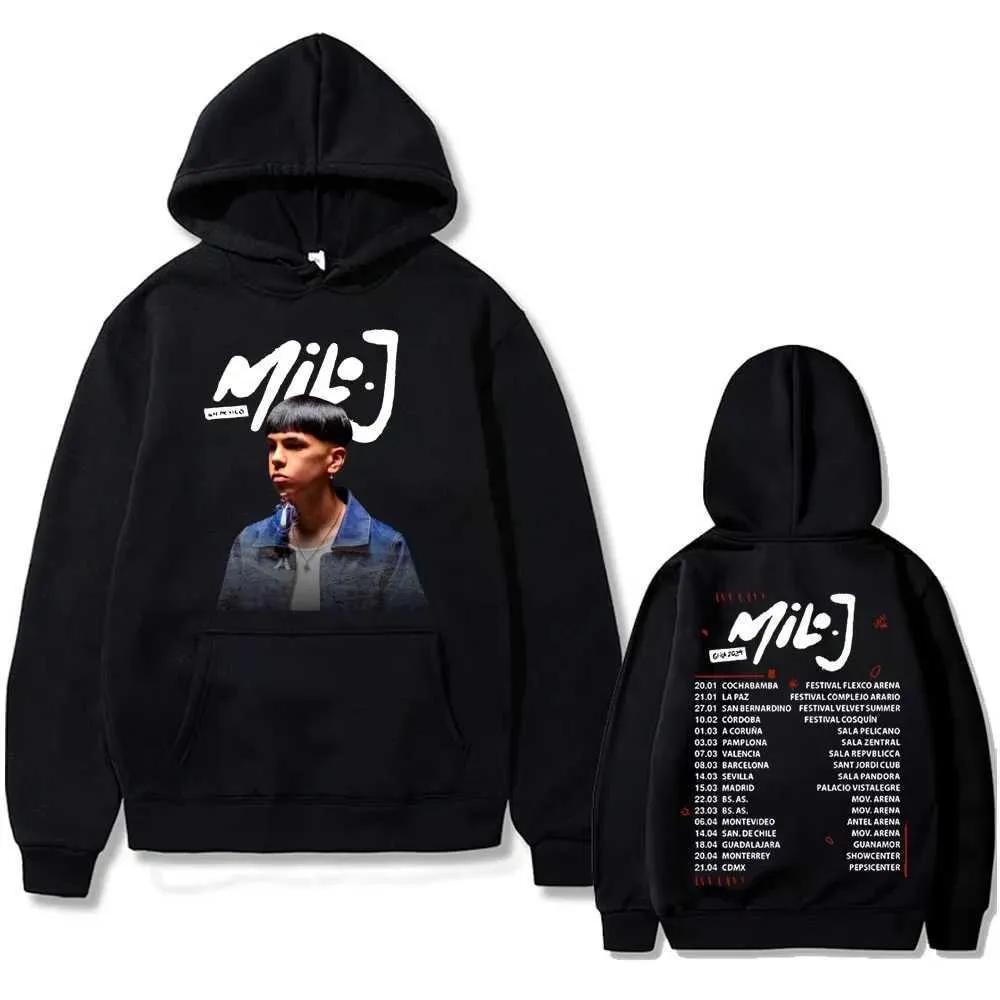 Rapper Milo Album Graphic Hoodie Men Women Hip Hop Fashion Oversized Hooded Sweatshirt Mens Casual Fleece Cotton Hoodies17