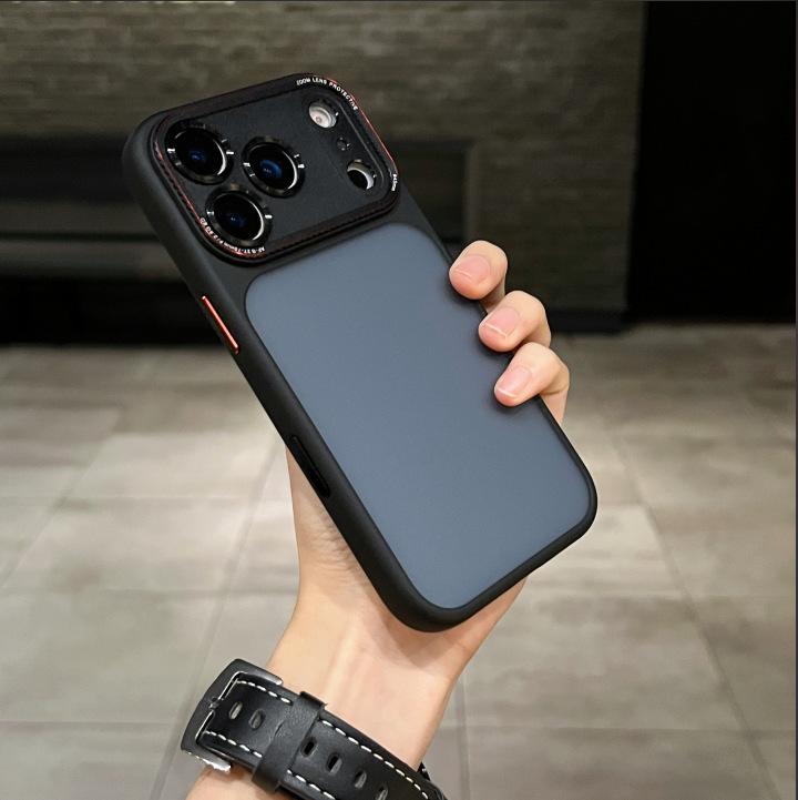 

iPhone 17/16 Pro Max Leica Precision Hole Protective Case, Skin-Feel, Drop-Proof iPhone 14 чёрный