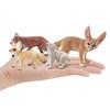 Kojote Wildtiere PVC Modellset mit statischen Tierfiguren zum Lernen und Spielen