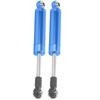 2Pcs RC 80mm Aluminum Builtin Spring Shock Absorber Damper for TRAXXAS SLASH 2WD RC Car(Blue )