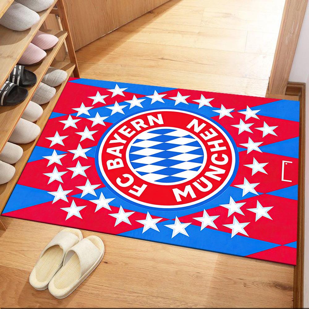 Bayern Munich Floor Rug Office Rug Suitable for Entryway Decorate room Game Room Living Rooms Antislip Carpet Anime Office Decor Gift for Festivals