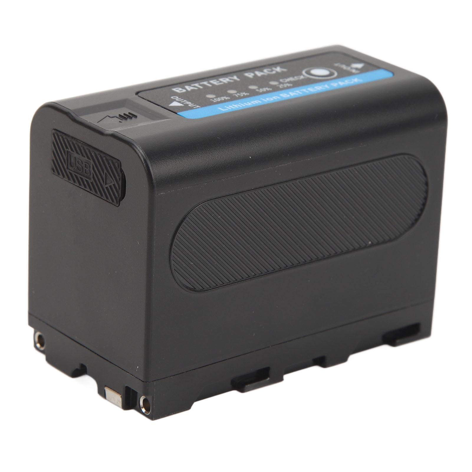 

Аккумулятор NP F770 5800 мАч литий-ионный аккумулятор типа C двойной интерфейс зарядки 30 Вт быстрая зарядка для MC2500C