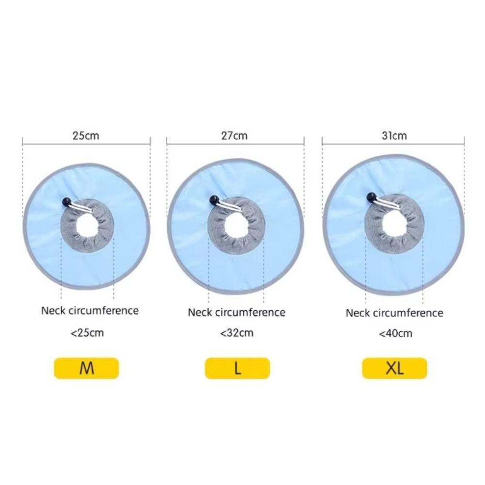 Anti-Slip Pet Cone Collar Protective Pet Recovery Cone Cat Anti-licking Circle  for Wound Heal