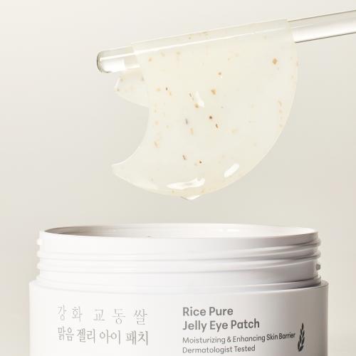 THANK YOU FARMER Ganghwa Gyodong Rice Clear Jelly Eye Patch (60 Patches/84g)