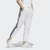 Adidas Neo Side Color Block Three Stripe Nine-Point Sports Pants Women Pants White HA1169