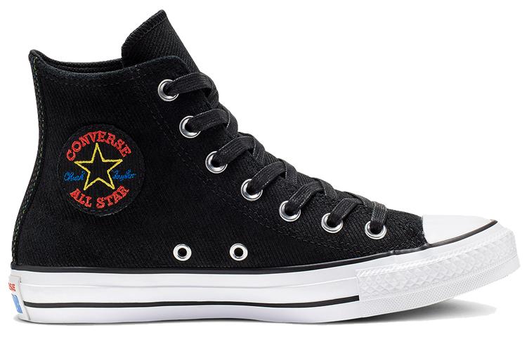 Converse Chuck Taylor All Star Retrograde High Top Corduroy Black White Women's 564961C