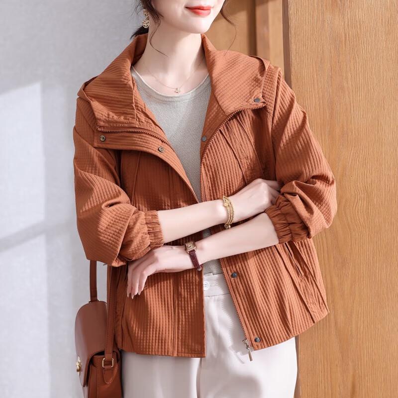 

XUEXI Women s Plus Size Casual Autumn Jacket 3XL