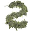 Glowing Artificial Pine Rattan Vine Wreath, Hanging Greenery Plants, DIY Home Outdoor Garden Door Xmas Party Decoration