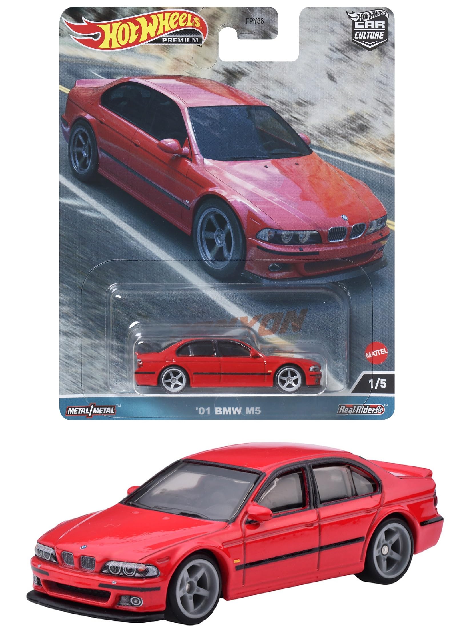

Культура автомобилей Hot Wheels - Canyon Warriors 01 BMW M5 [от 3 лет и старше] HKC52