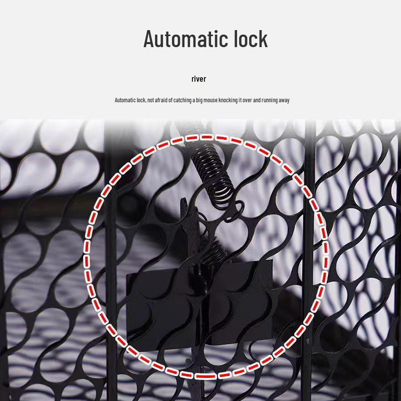 Sticky Mouse Trap Cage: Indoor Rodent Catcher & Killer