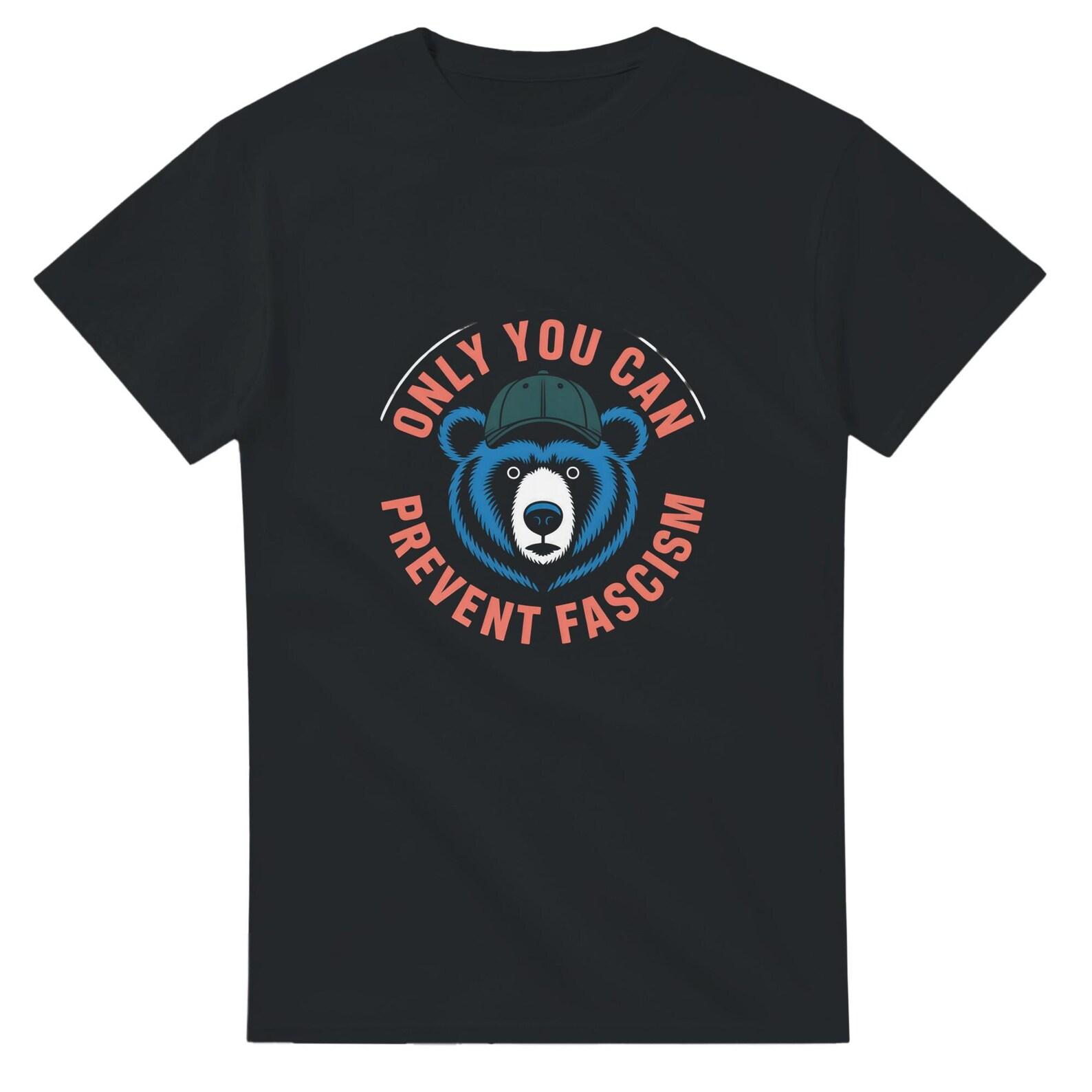 Only You Can Prevent Fascism Heavyweight Unisex Crewneck T shirt | Gildan® 5000 L