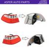 Tail Light Left & Right 2 Piece Set (With Bulb) For Fiat Albea 2003 After OEM 51737721 51737722