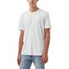 Calvin Klein Solid Color Letter Logo Print Round Neck Short Sleeve T-Shirt Men Tops White 000NM2170E-100