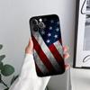 American USA Flag Eagle Phone Case for iPhone 11 15 Pro Max Case Coque 14 Plus 13 Pro 12 11 X XS XR 6 7 8 SE 2020 TPU Soft Cover