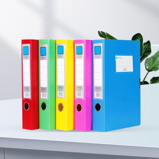 3 Pcs Polypropylene File Folder A4 Letter Size Document Holder Plastic Paper File Folder for School Office Business Home