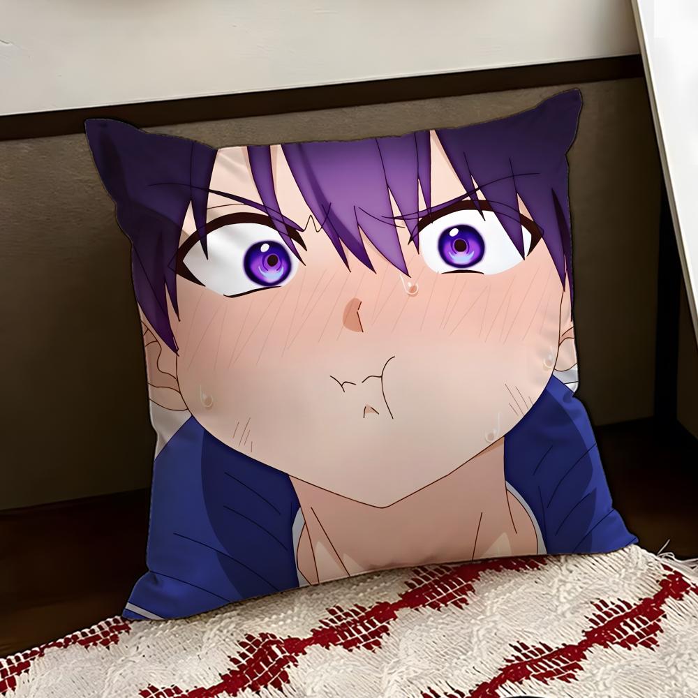 SShikimoris Not Just a Cutie Cushion Cover Reversible Soft Durable Pillow Cover Home  Car MultiScene Use for Daily Comfort