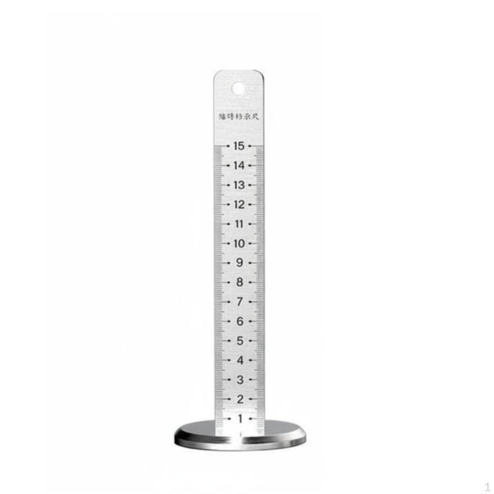 Tile Height Leveling Tool Precision Measurement Floor Ruler Clear Markings Tiler