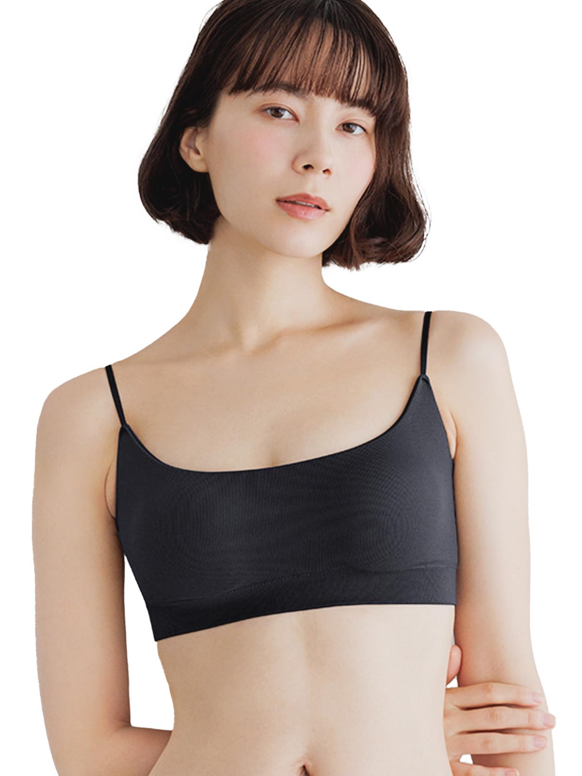 

Ночь Можно Установить Спортивный Регулируемый [Bambi Water] Бюстгальтер, Без косточек, Поддержка, Дневной, Без косточек, Бюстгальтер, Бандо, (Черный, Л) чёрный