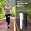 UV Protection Cycling Leg Sleeves Anti Slip Compression Calf Sleeves for Men Women Running Outdoor Sports
