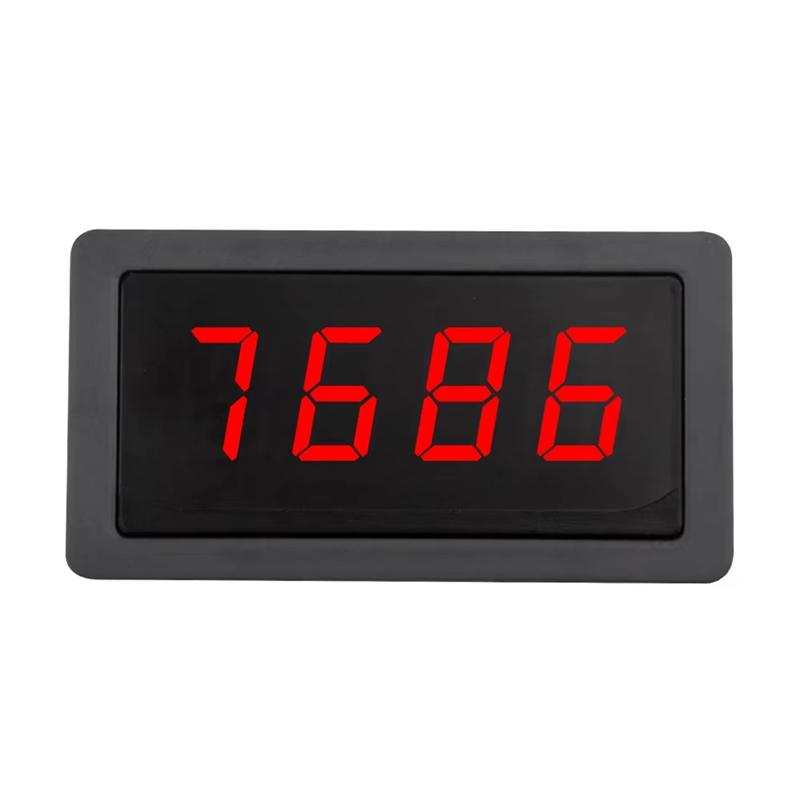 Portable 9999RPM Tachometer Digital LED Counting Meter DC 8-24V Gauge Speed Meterwith NPN 5V Hall Magnet Sensor Switch