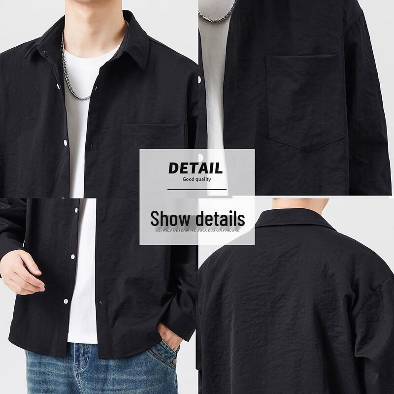 Baleno Men's S&K Loose Fit Long Sleeve Casual Shirt