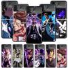 Aizen Sousuke Bleach Phone Case For Samsung Galaxy Z Flip 7 6 5 4 3 5G Shockproof Cover Z Flip7 Flip6 ZFlip5 Flip3 Flip4 Luxury