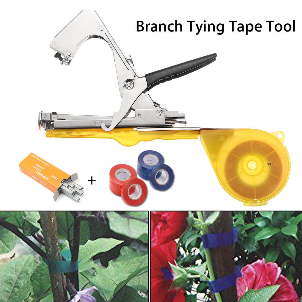 Qu_ 10000Pcs Garden Plant Branch Tapetool Binding Tying Machine Tapener Staples Qu_ 10000Pcs Garden Plant Branch Tapetool Binding Tying Machine Tapener Staples