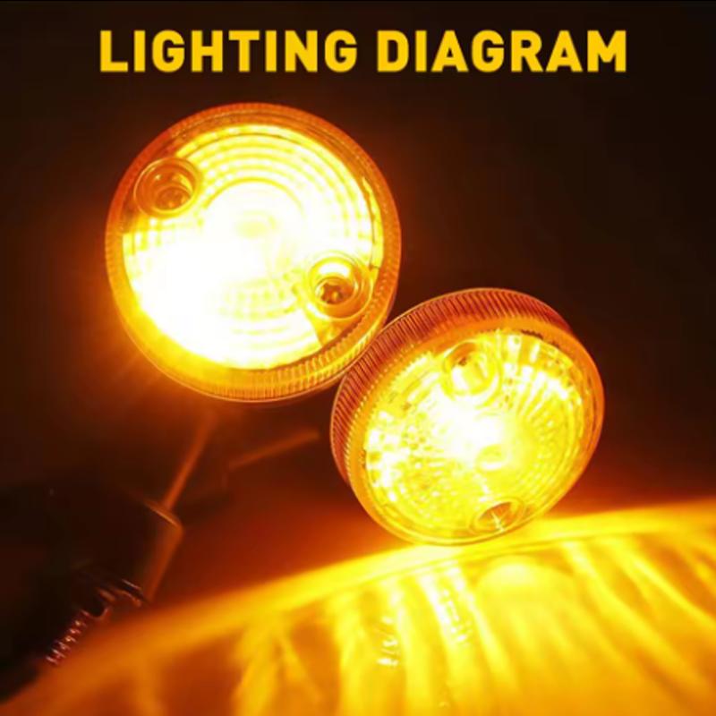 Motorcycle Turn Signals Light Motorbike Front and Rear Signal Lamp For Honda Yamaha Kawasaki Cafe Racer 12V Moto Indicator Lamp