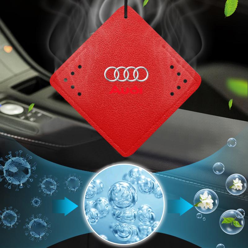 1Pcs Car Interior Pendant Aromatherapy Room Deodorant Sachet Car Accessories For Audi  A3 8P A4 B5 B6 B7 B8 A5 A6 C5 C6 C7 A7 A8 Q3 Q5 Q7 TT 8V R8 8L