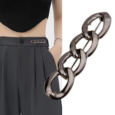 Waist Tightener Pin for Women Stylish Pants Waist Tightener Elegant Brooch Safety Pin for Jeans Cardigans Shirts Dresses