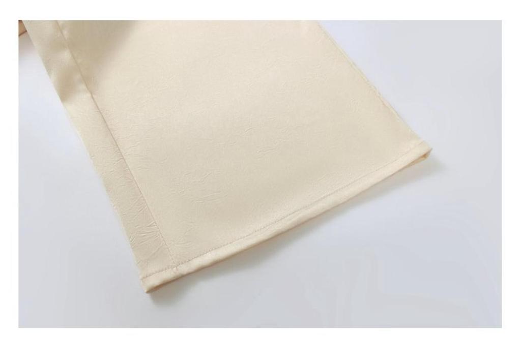 Pantalons stylés à taille haute, coupe ample, raccourcis, jambes larges, pour femmes d'âge moyen et âgées - Confort Printemps/Été