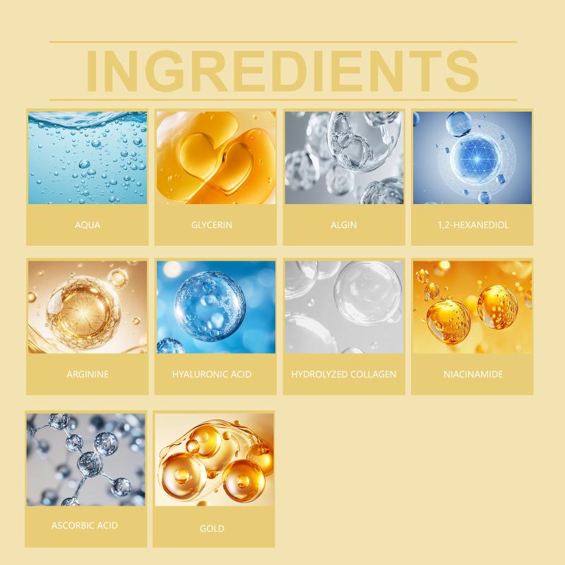Gold Collagen Crystal Eye Mask Skincare Eye Patches Firming Moisturizing Nourishing Eye Skin Care Products one size