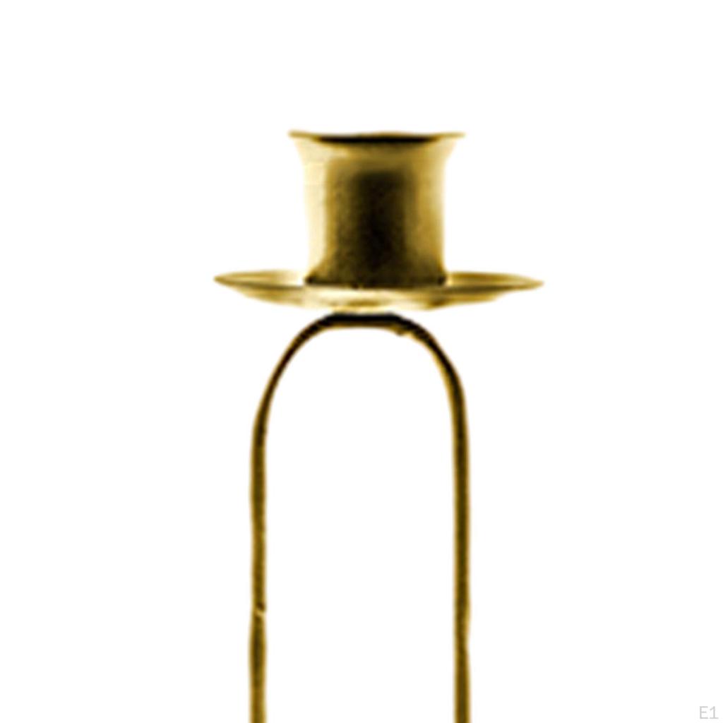 Candle Holder Metal Candlestick Candelabra Iron Candleholder Candles Stand for Living Room