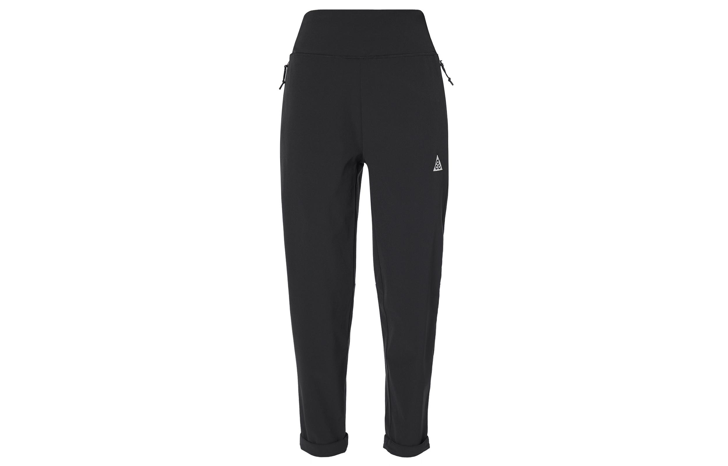 Nike ACG Knitted Sweatpants Women s Black Moderate Tapered Pants DB1231-010 M