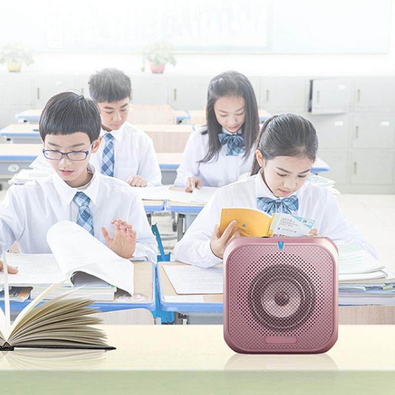 Headworn Microphones Loudspeaker Rechargeable Waist Clip Amplifiers with Long Battery for Teachers and Guides