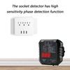 Plug Play LCD Digital Socket Detection Tester Tool Suitable For Home And Work Applications With Quick Circuit Analysis