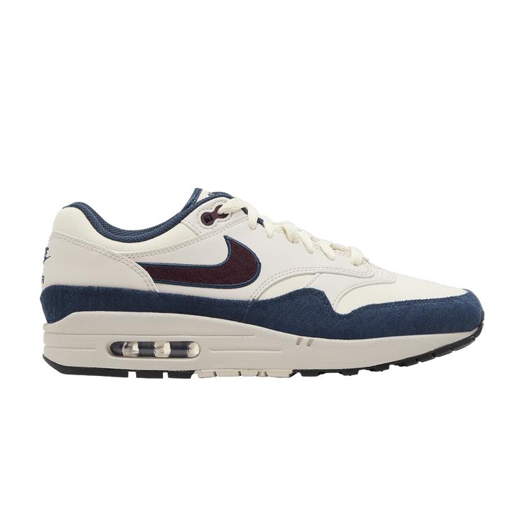 Nike Air Max 1 Coconut Milk Burgundy Crush Navy 41