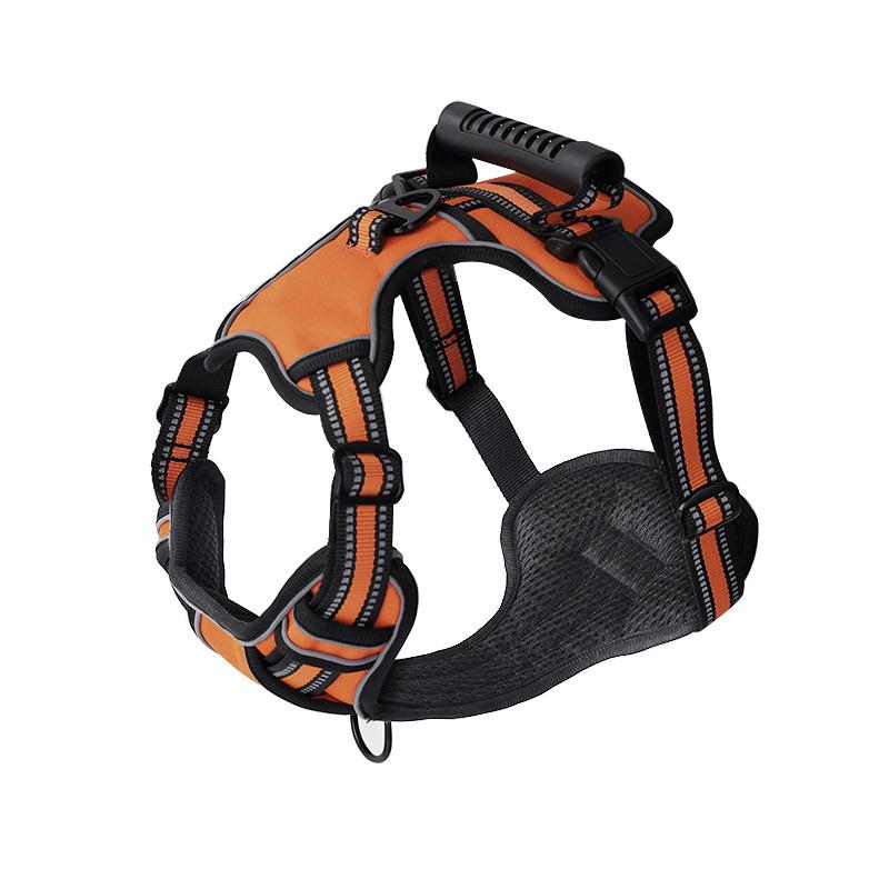 Reflective Dog Harness No Pull Adjustable Dog Harness Vest Breathable Pet Harness For Small Medium Large Dog Pet Supplies