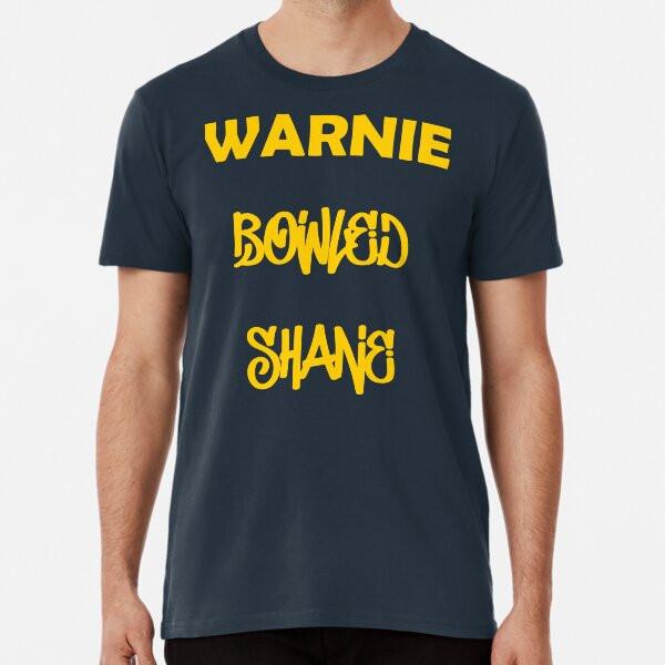 

WARNIE BOWLED SHANE Premium T-Shirt S to 5XL Made in the AU/USA T-Shirt 4XL