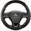 Para Mitsubishi Outlander Pajero Asx Colt Lancer EX Evolution X L200 Triton RALLIART Car Suede